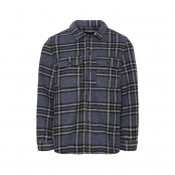 Buster Overshirt Mid Blue
