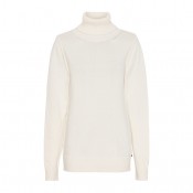 Elodie Roll Neck Knit Pearl