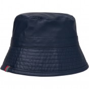 Vilma PU Bucket Hat Navy