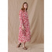 Dalle Dress Red Pattern